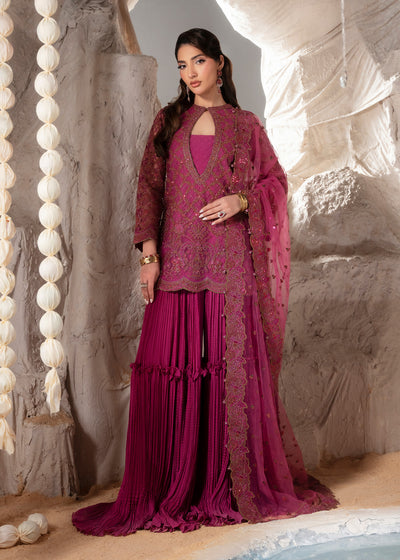 PLUMORE – authentic Pakistani formal dress from the Zarizaa Blink Formals collection for women in the UK