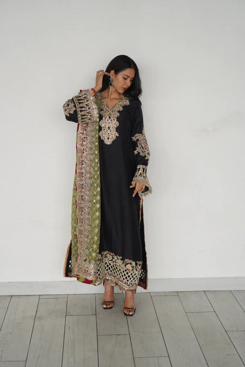 Maryum Hussain | Laani Luxury Pret | Sonam Bajwa by Maryam Hussain - Designer Dress - Type: Ladies Clothes - Available at Libayah - 100% Original