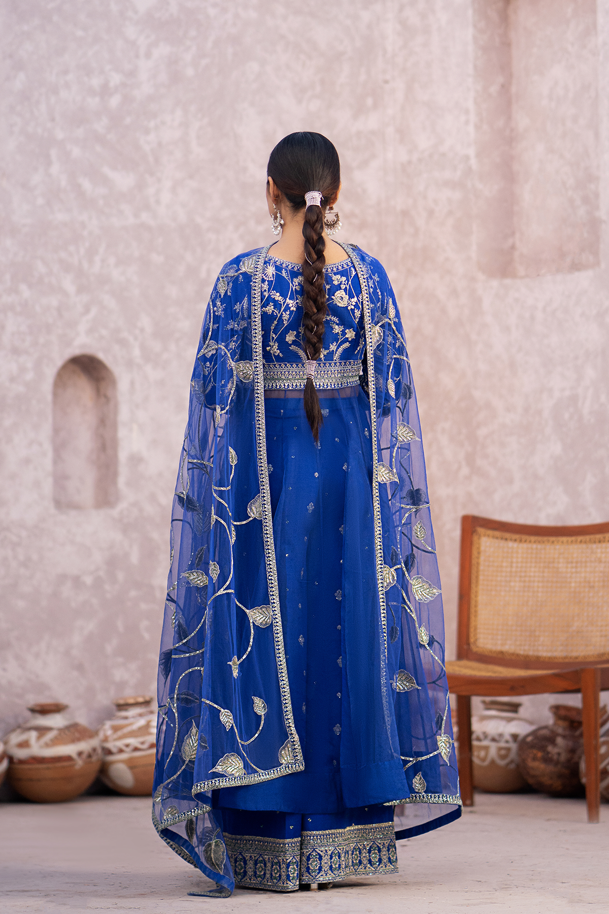 Erum Khan | Sakhiyan Formals | NARGIS by Erum Khan - Designer Dress - Type: Formal - Available at Libayah - 100% Original