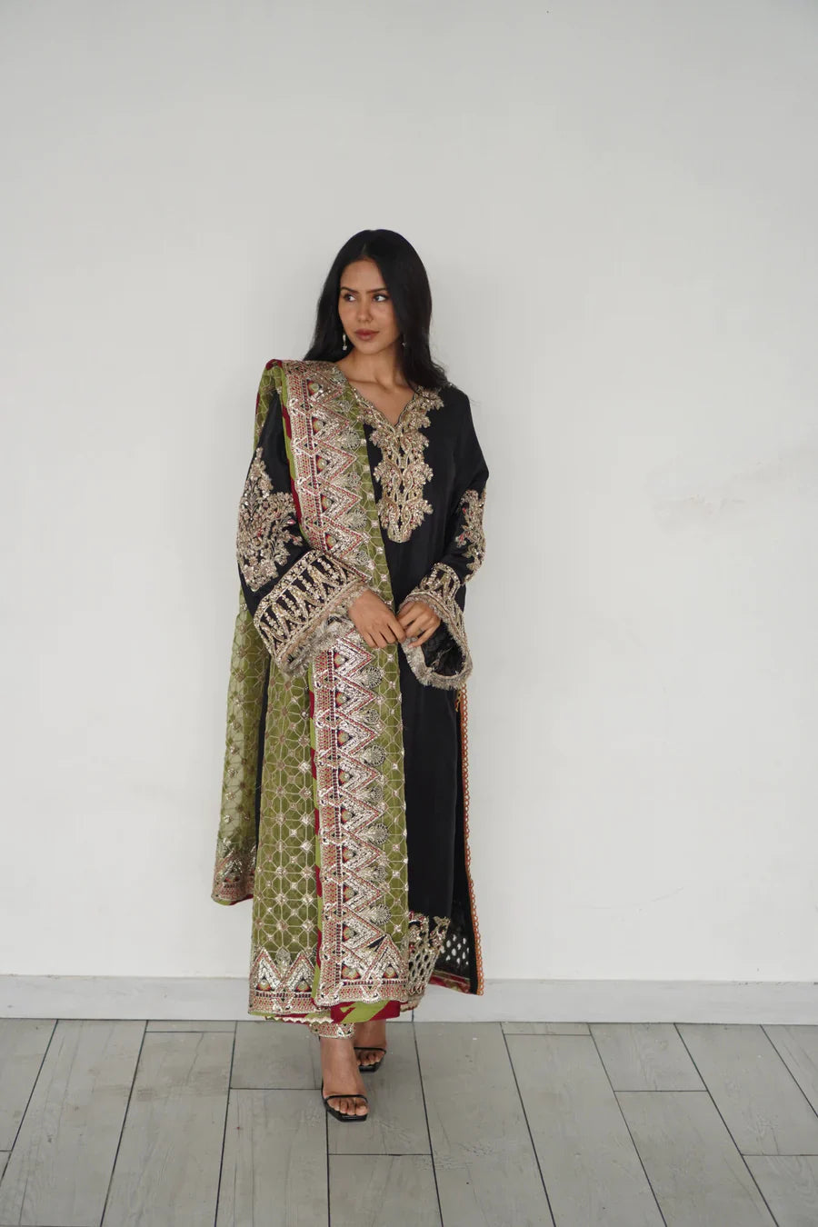 Maryum Hussain | Laani Luxury Pret | Sonam Bajwa by Maryam Hussain - Designer Dress - Type: Ladies Clothes - Available at Libayah - 100% Original