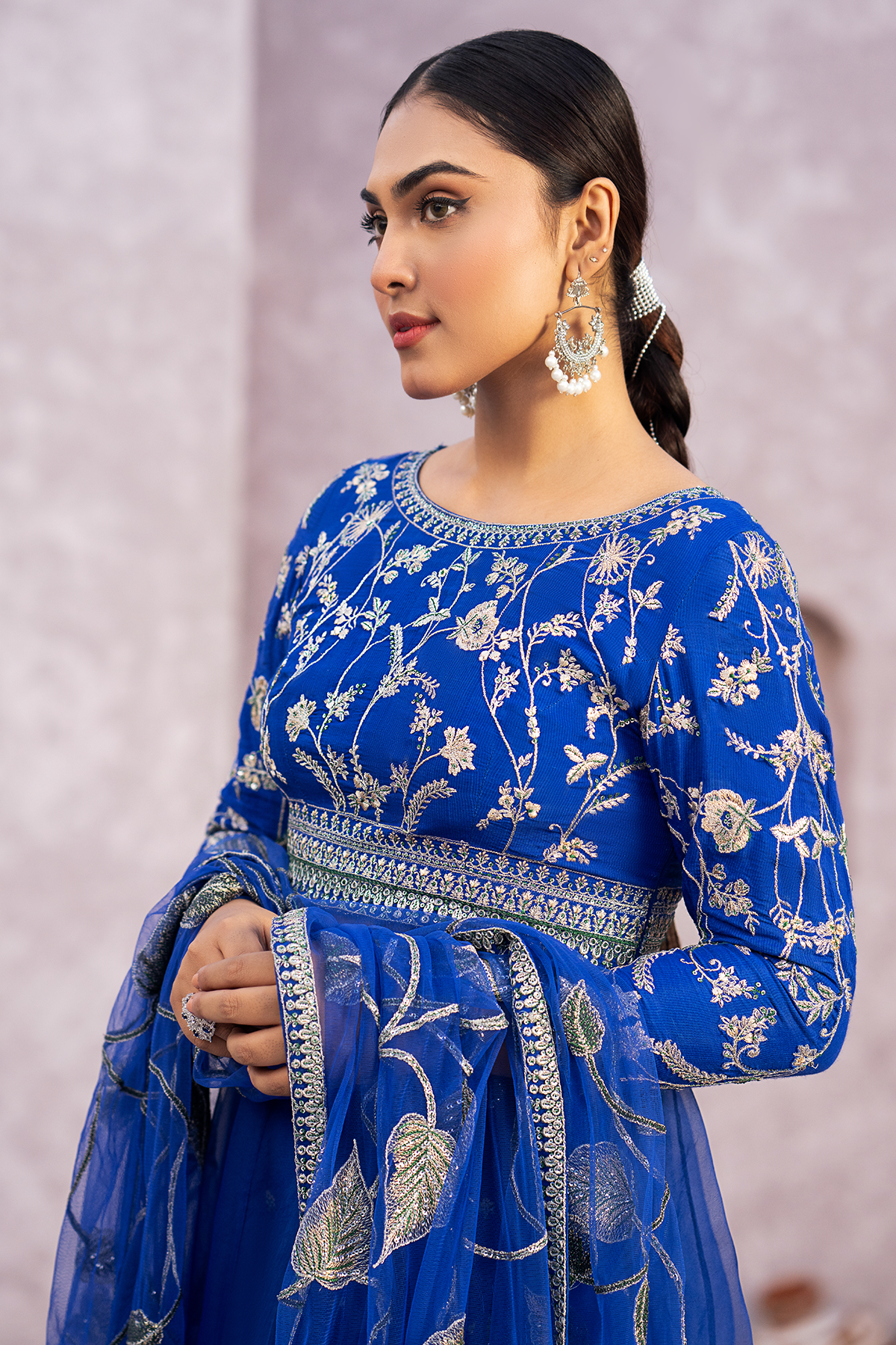 Erum Khan | Sakhiyan Formals | NARGIS by Erum Khan - Designer Dress - Type: Formal - Available at Libayah - 100% Original