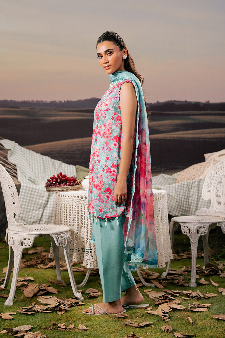 Maria B | Basics Winter 25 | MB-PFUS25-10A by Maria B - Designer Dress  - Type : Ladies Clothes - Available at Libayah - 100% Original 