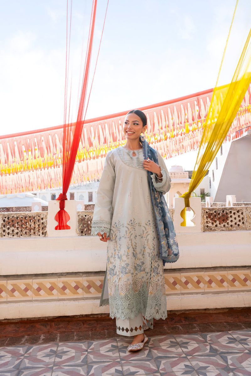 Florent | Basant Chikankari | FBC - 5B - by Libayah - Registered Vendor of : Florent - 100% Original Designer Dress