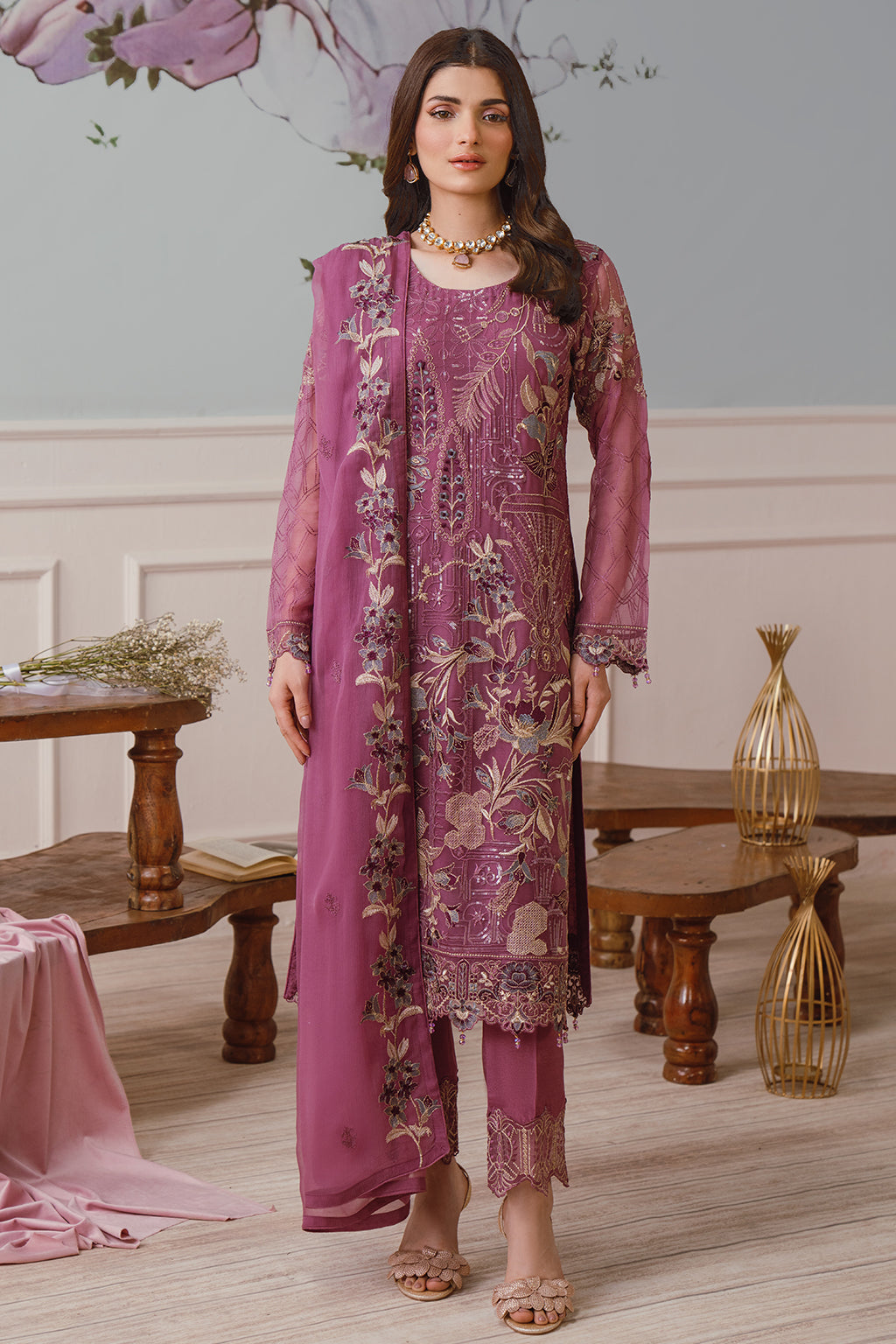 Ramsha | Ramsha Collection | F-2509 by Ramsha - Designer Dress  - Type : Ladies Clothes - Available at Libayah - 100% Original 