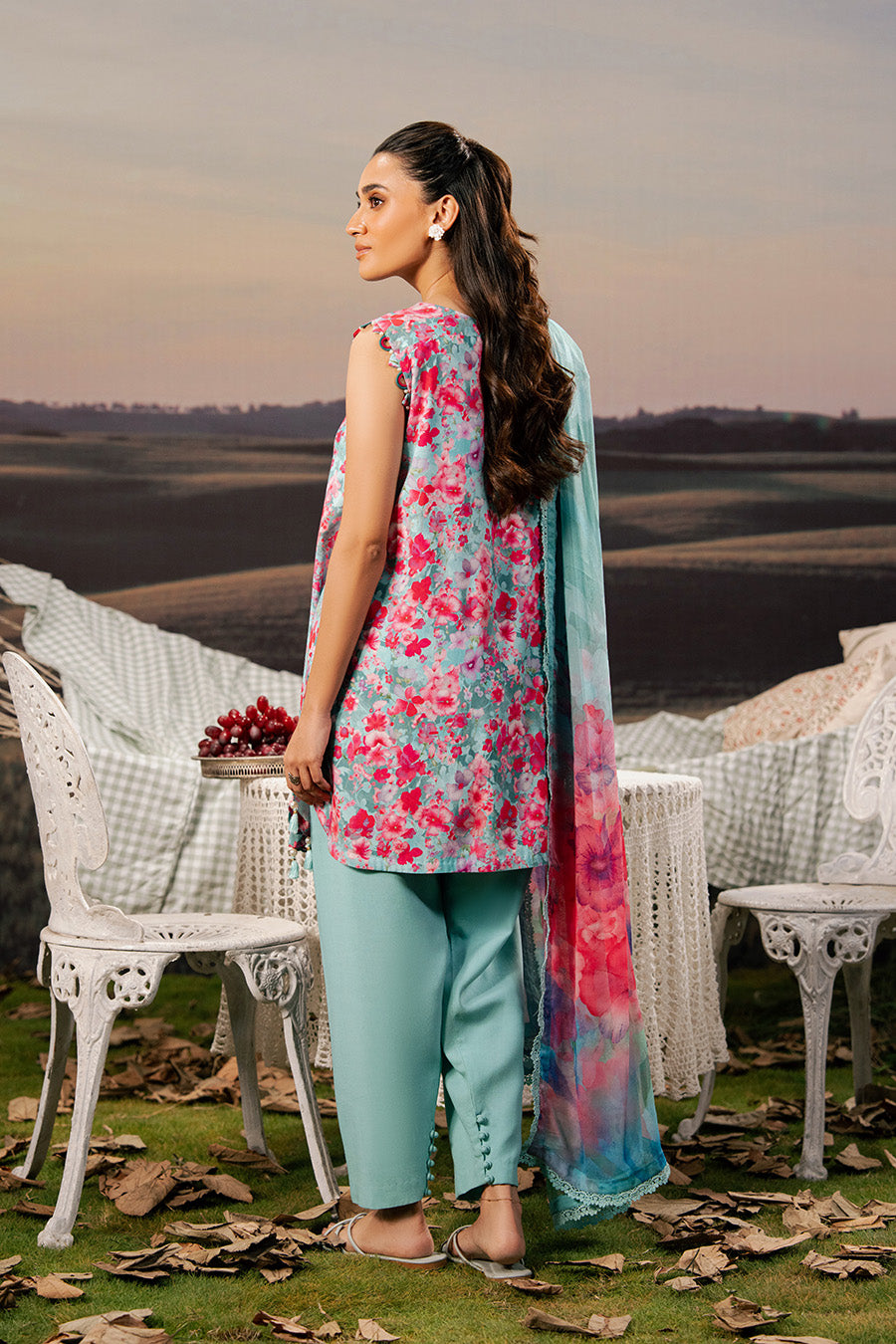 Maria B | Basics Winter 25 | MB-PFUS25-10A by Maria B - Designer Dress  - Type : Ladies Clothes - Available at Libayah - 100% Original 