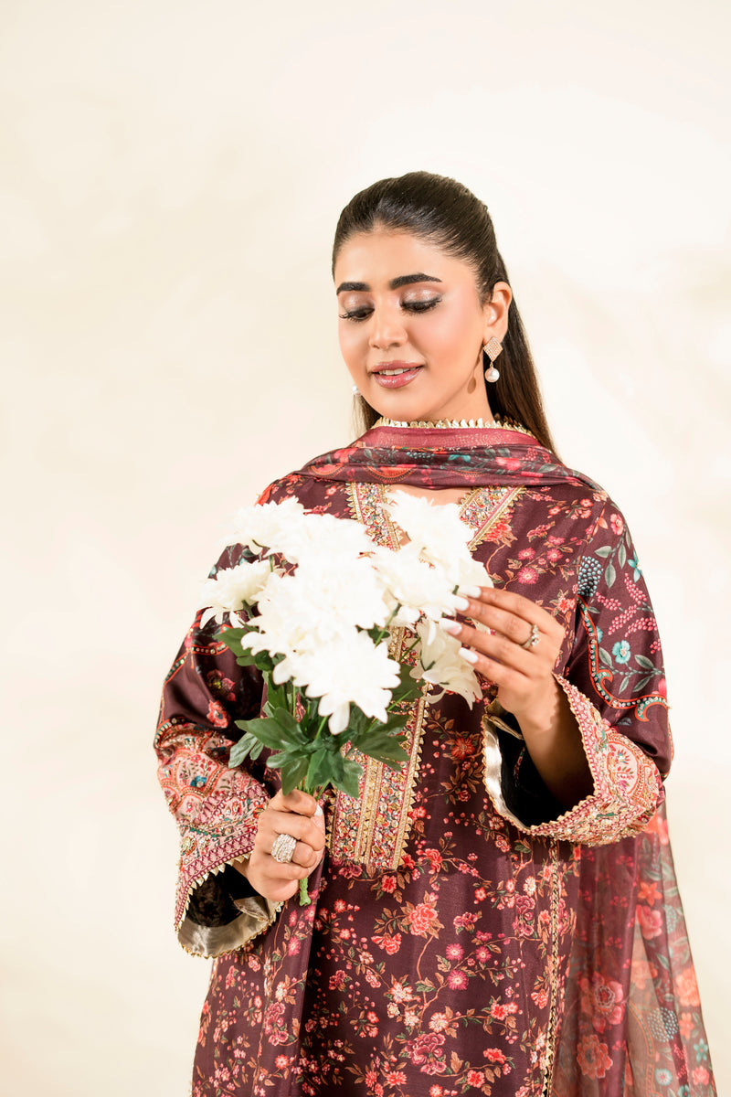Faiza Faisal | Elara Luxury Pret | AURENZA - Designer Dress - Type : Ladies Clothes - Available at Libayah - 100% Original