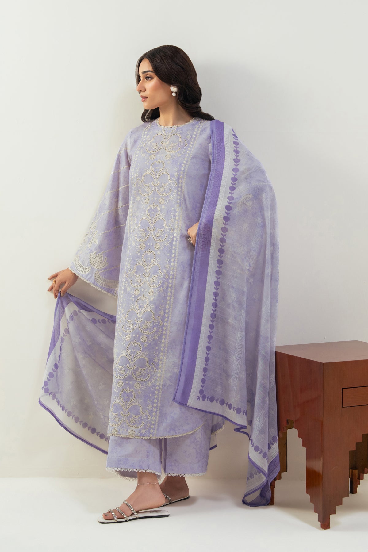 Afrozeh | Basic Pret 26 RTW | NACRE by Afrozeh - Designer Dress  - Type : Ladies Clothes - Available at Libayah - 100% Original 
