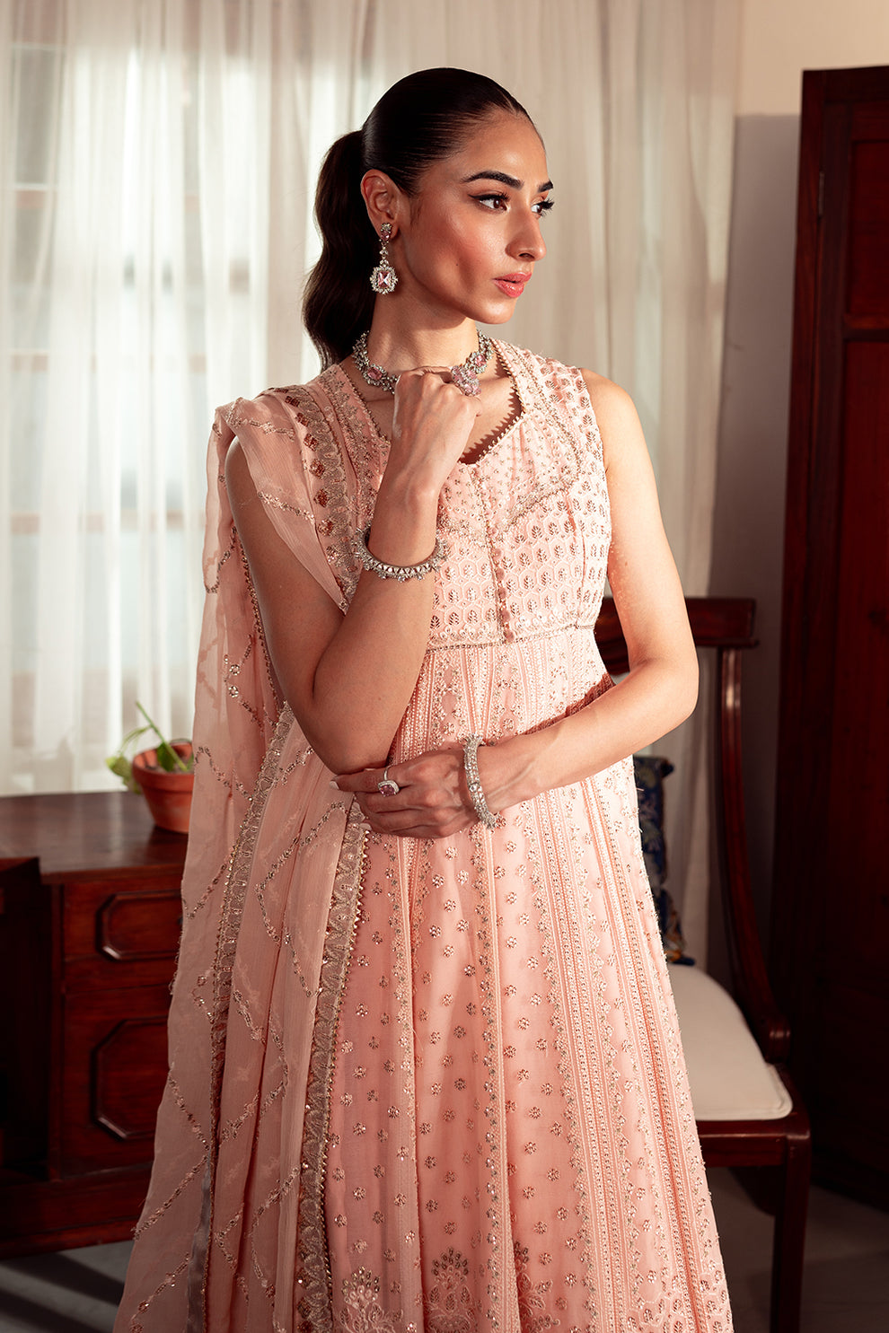 Neeshay | Dastaan Luxury Chiffon | Mehrbano by Neeshay - Designer Dress - Type: Formal - Available at Libayah - 100% Original