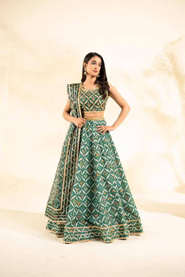 Faiza Faisal | Elara Luxury Pret | DREAMY GREEN - Designer Dress - Type : Ladies Clothes - Available at Libayah - 100% Original