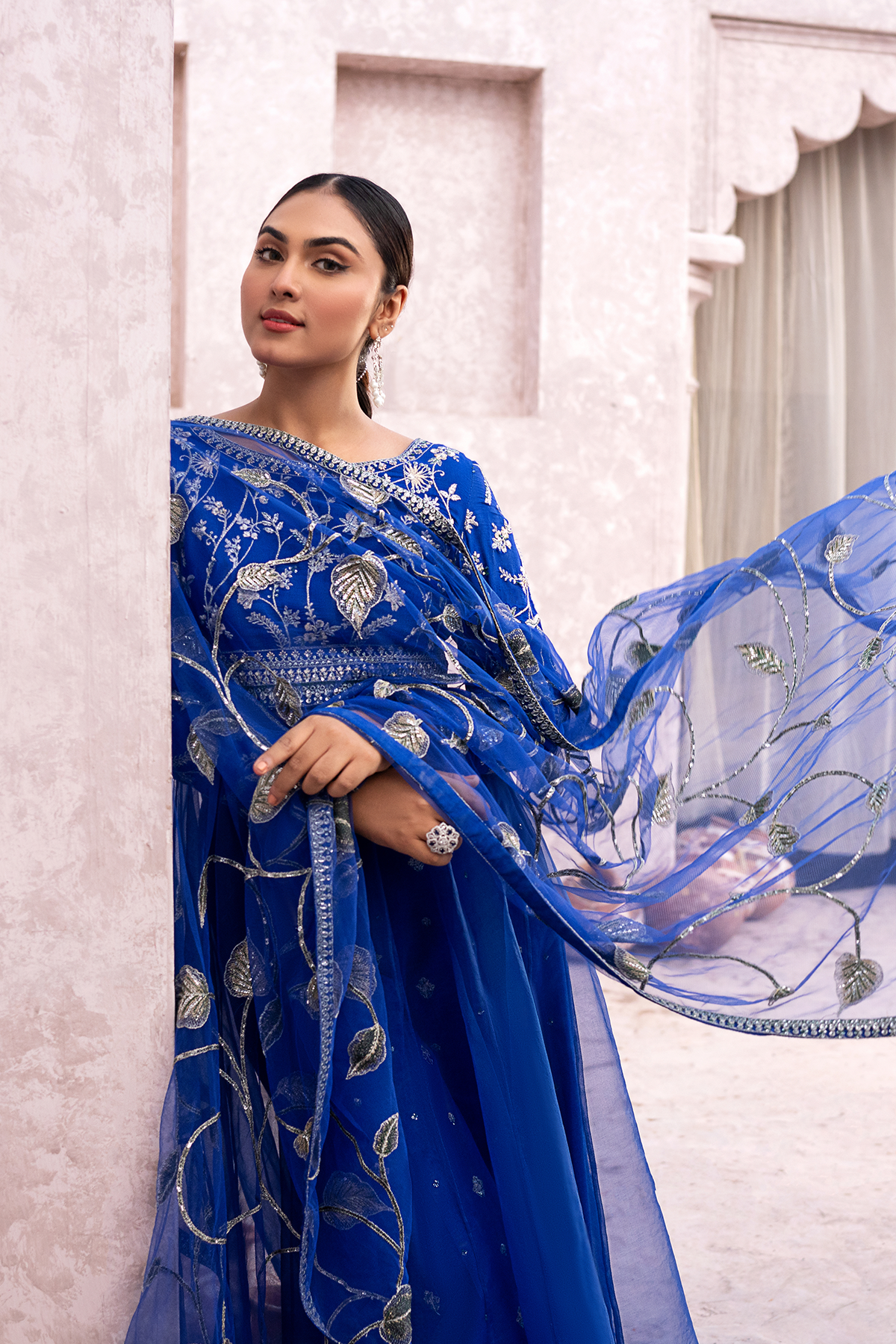 Erum Khan | Sakhiyan Formals | NARGIS by Erum Khan - Designer Dress - Type: Formal - Available at Libayah - 100% Original