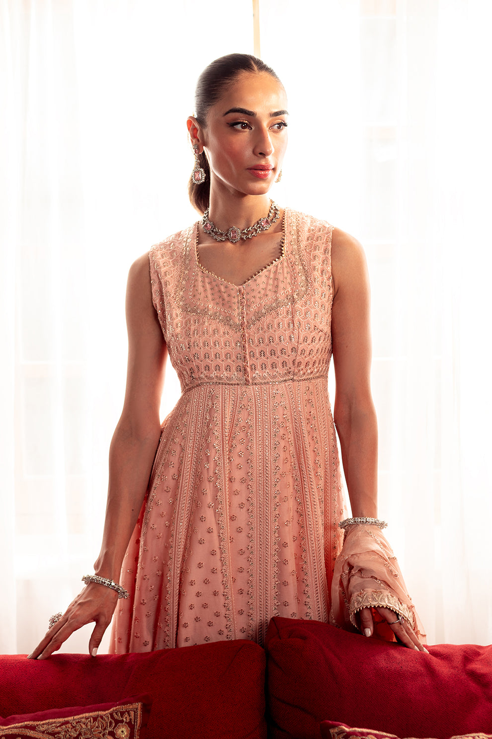 Neeshay | Dastaan Luxury Chiffon | Mehrbano by Neeshay - Designer Dress - Type: Formal - Available at Libayah - 100% Original