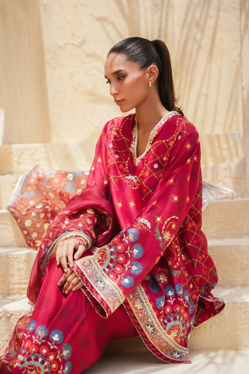 Sania Maskatiya | Eid ul Adha Edit | Enya (A) - by Libayah - Registered Vendor of : Sania Maskatiya - 100% Original Designer Dress