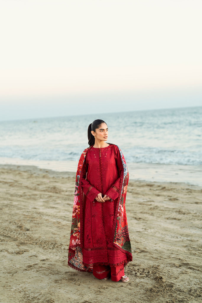 Florent | Luxury Lawn Eid Edits | FL-3A by Florent - Designer Dress - Type: Ladies Clothes - Available at Libayah - 100% Original