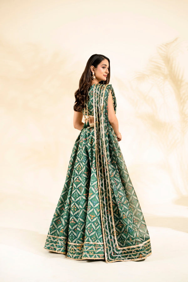 Faiza Faisal | Elara Luxury Pret | DREAMY GREEN - Designer Dress - Type : Ladies Clothes - Available at Libayah - 100% Original
