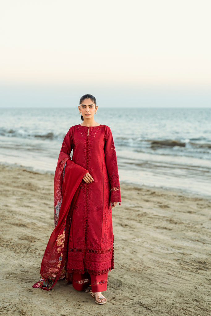 Florent | Luxury Lawn Eid Edits | FL-3A by Florent - Designer Dress - Type: Ladies Clothes - Available at Libayah - 100% Original
