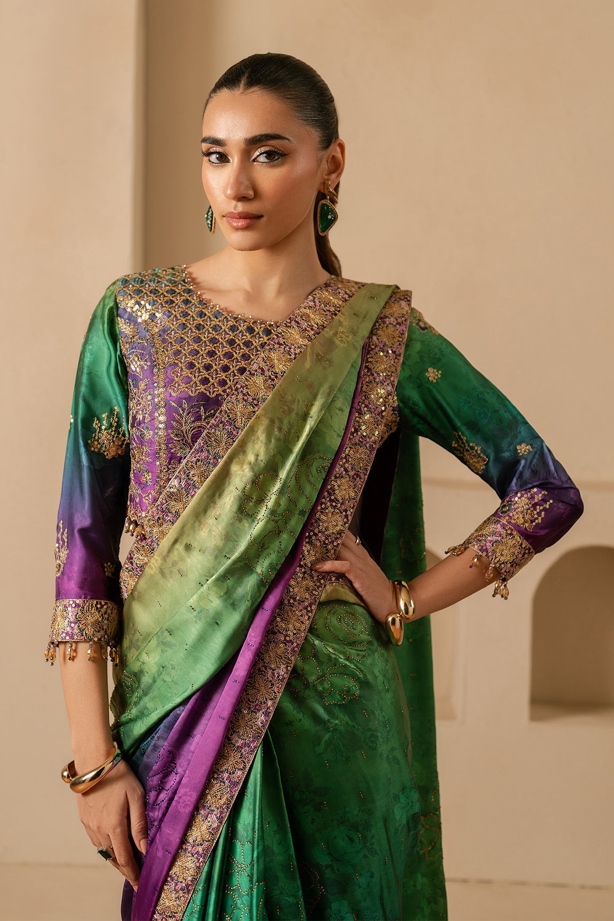 Alizeh | Formals 26 | Flavia by Alizeh - Designer Dress  - Type : Ladies Clothes - Available at Libayah - 100% Original 