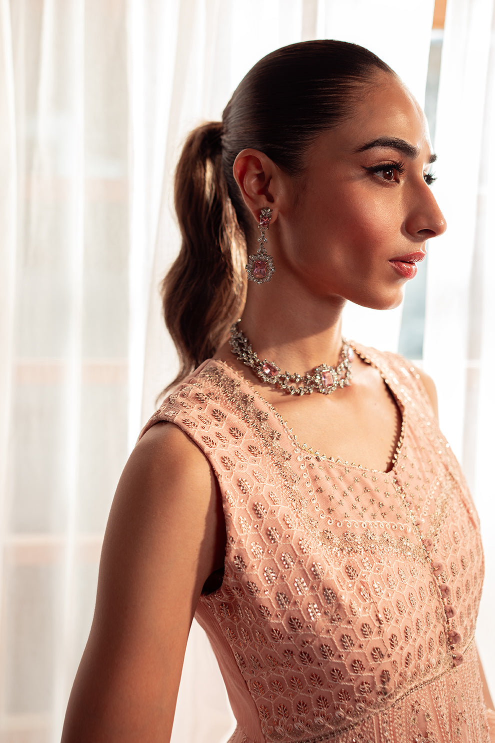 Neeshay | Dastaan Luxury Chiffon | Mehrbano by Neeshay - Designer Dress - Type: Formal - Available at Libayah - 100% Original