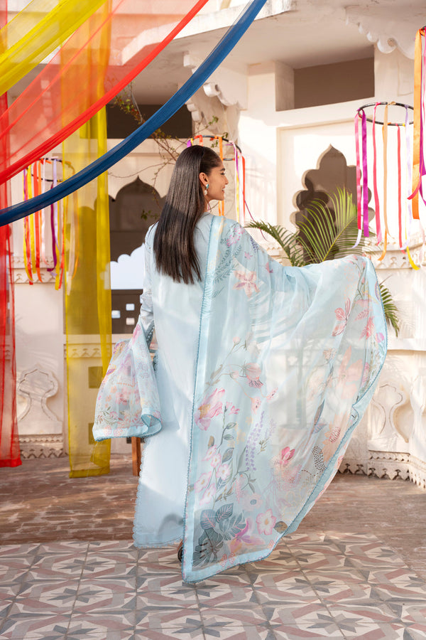 Florent | Basant Chikankari |FBC - 4B - by Libayah - Registered Vendor of : Florent - 100% Original Designer Dress