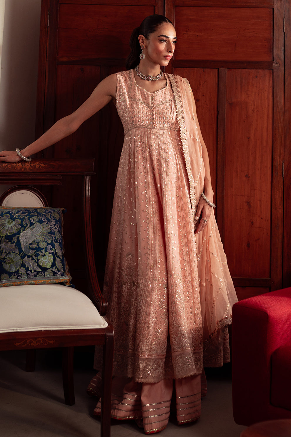 Neeshay | Dastaan Luxury Chiffon | Mehrbano by Neeshay - Designer Dress - Type: Formal - Available at Libayah - 100% Original