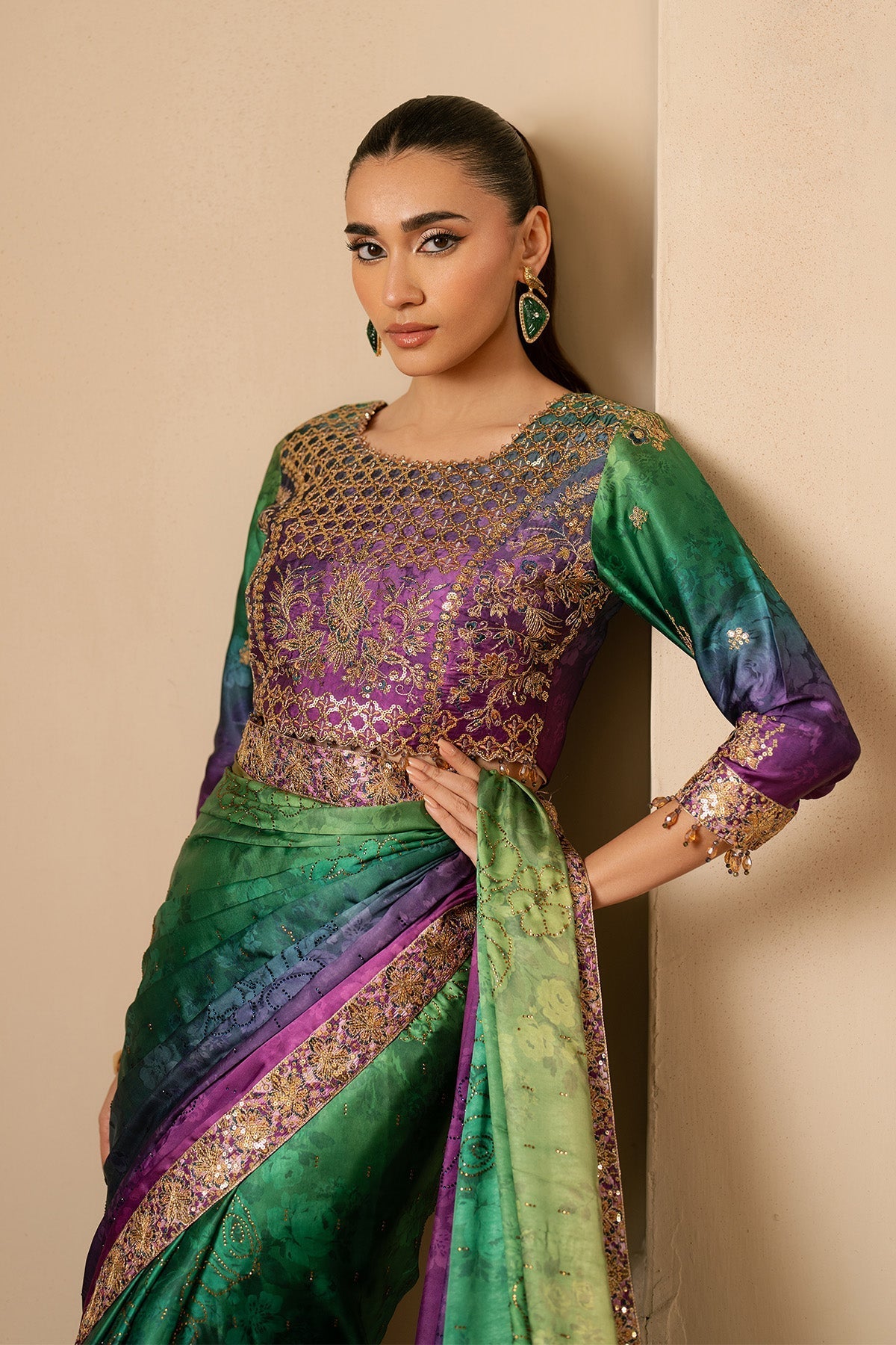 Alizeh | Formals 26 | Flavia by Alizeh - Designer Dress  - Type : Ladies Clothes - Available at Libayah - 100% Original 