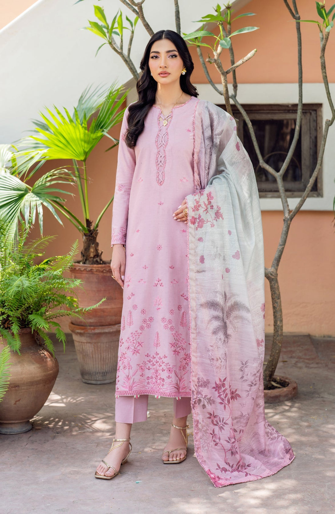 Zarif | Nura Textured Lawn 25 | JEEM by Zarif - Designer Dress - Type: Ladies Clothes - Available at Libayah - 100% Original