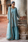 Charizma | Festive Pret | 3-PC Embroidered Raw Silk CMA-6-412 by Charizma - Designer Dress  - Type : Ladies Clothes - Available at Libayah - 100% Original 