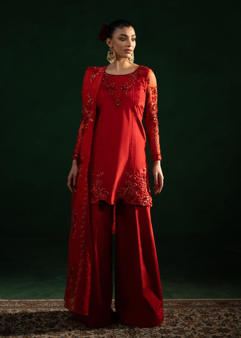 Maria Osama Khan | Jashan Pret | Rang-e-Jashan by Maria Osama Khan - Designer Dress - Type: Ladies Clothes - Available at Libayah - 100% Original