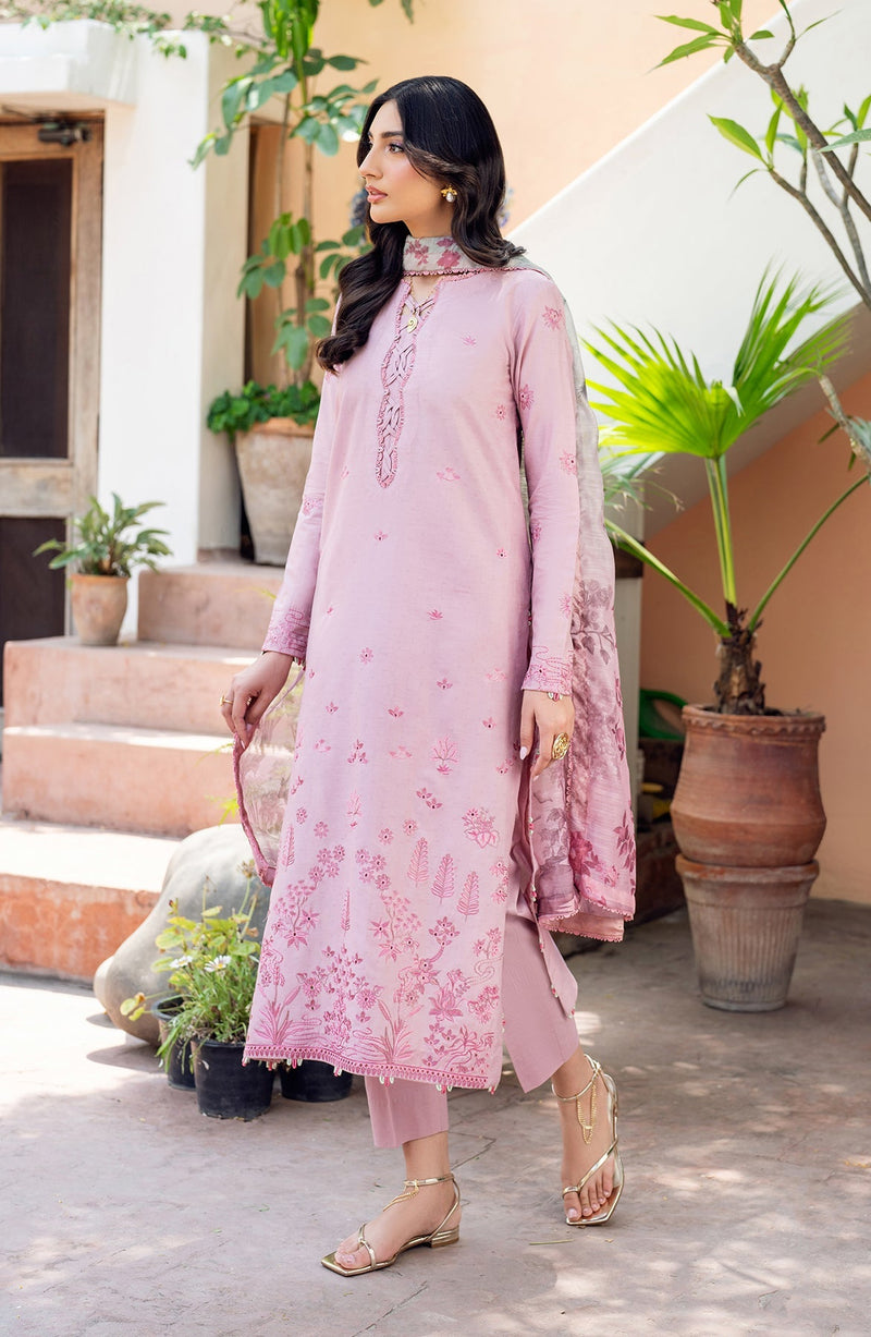 Zarif | Nura Textured Lawn 25 | JEEM by Zarif - Designer Dress - Type: Ladies Clothes - Available at Libayah - 100% Original