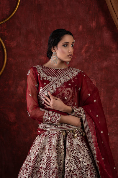 House of Nawab | Luxury Formals | ROWAN-A by House of Nawab - Designer Dress - Type: Ladies Clothes - Available at Libayah - 100% Original
