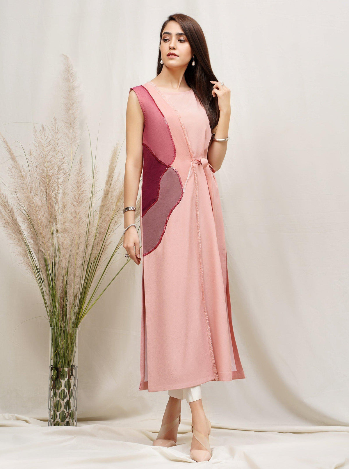 Hana | Rococo Ready to Wear | CRIMSON PEARL (ROCOB-07) by Hana - Designer Dress - Type: Ladies Clothes - Available at Libayah - 100% Original