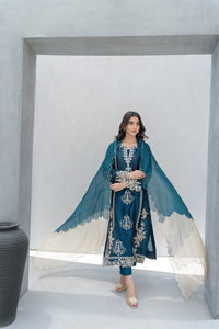 Flairs Studio | Luxury Pret | Peacock by Flairs Studio - Designer Dress - Type: Luxury - Available at Libayah - 100% Original
