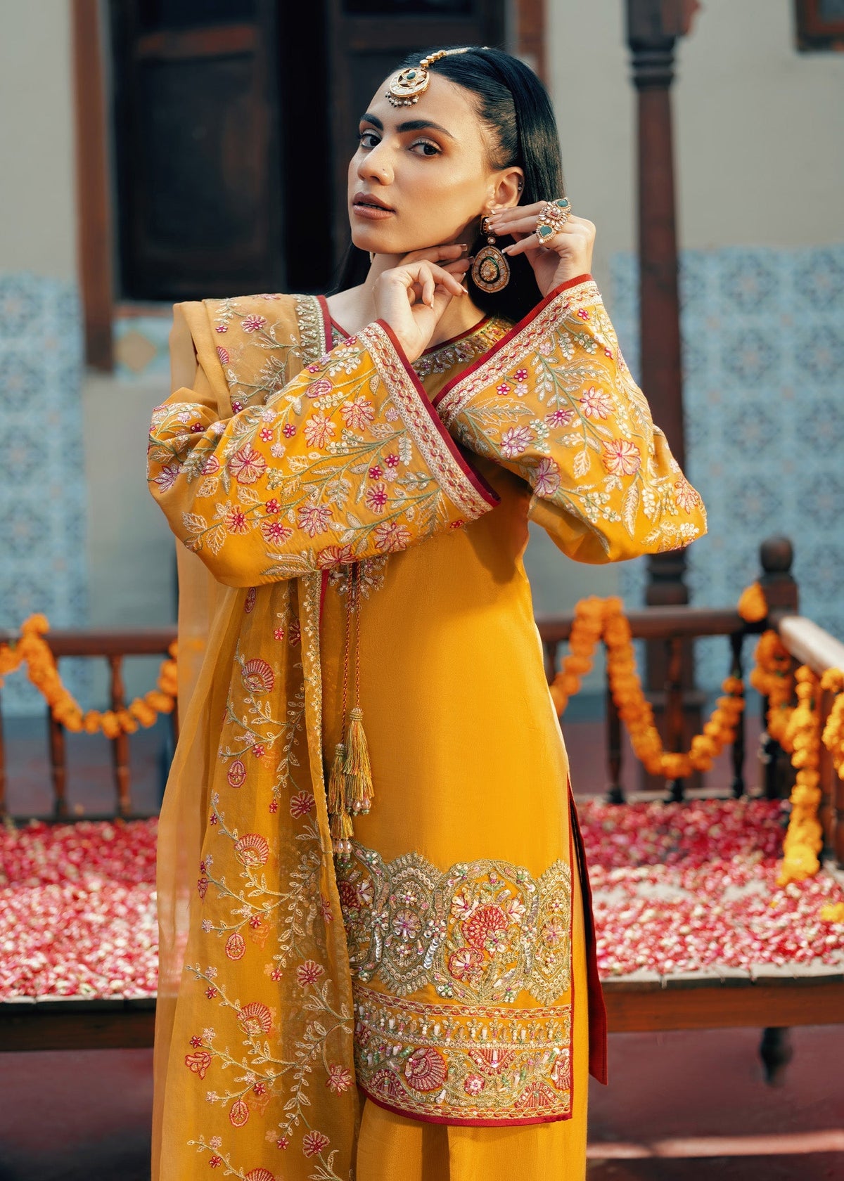 Jamnii | Noor e Nazakat | Rang-e-Mehfil by Jamnii - Designer Dress - Type: Ladies Clothes - Available at Libayah - 100% Original