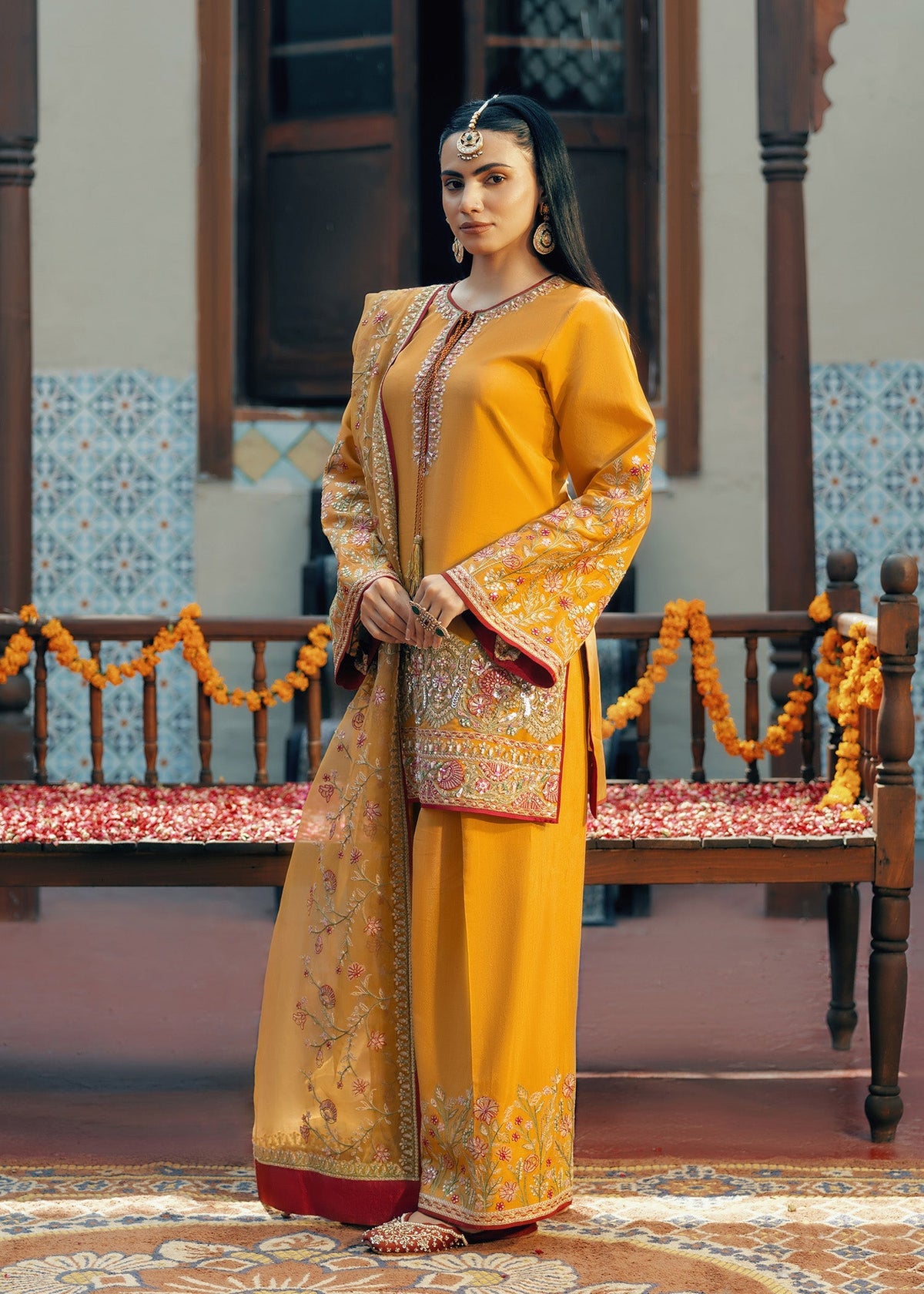 Jamnii | Noor e Nazakat | Rang-e-Mehfil by Jamnii - Designer Dress - Type: Ladies Clothes - Available at Libayah - 100% Original