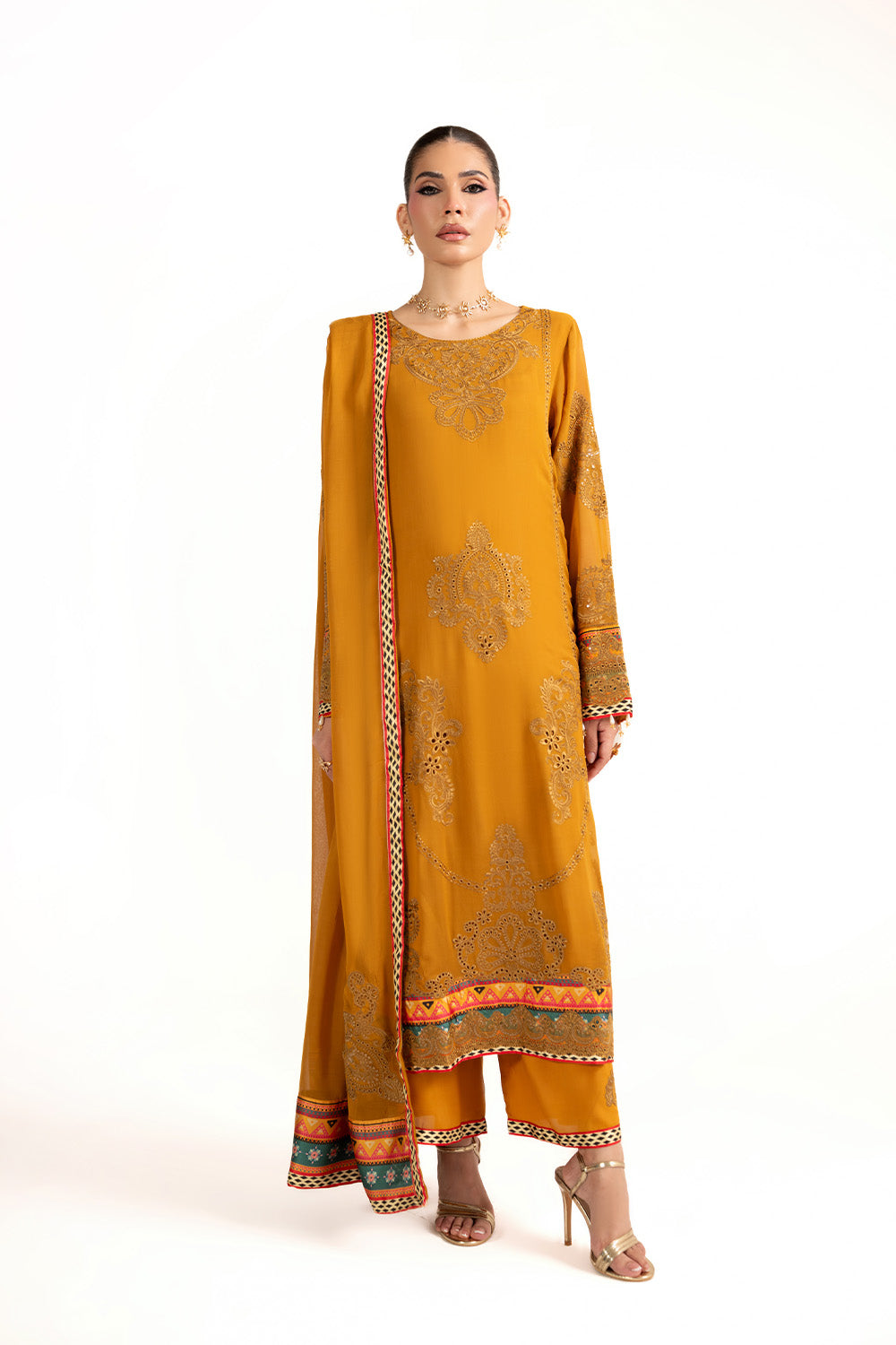 Maryum N Maria | Clestine Luxe Pret | LUNESSA by Maryum n Maria - Designer Dress  - Type : Ladies Clothes - Available at Libayah - 100% Original 