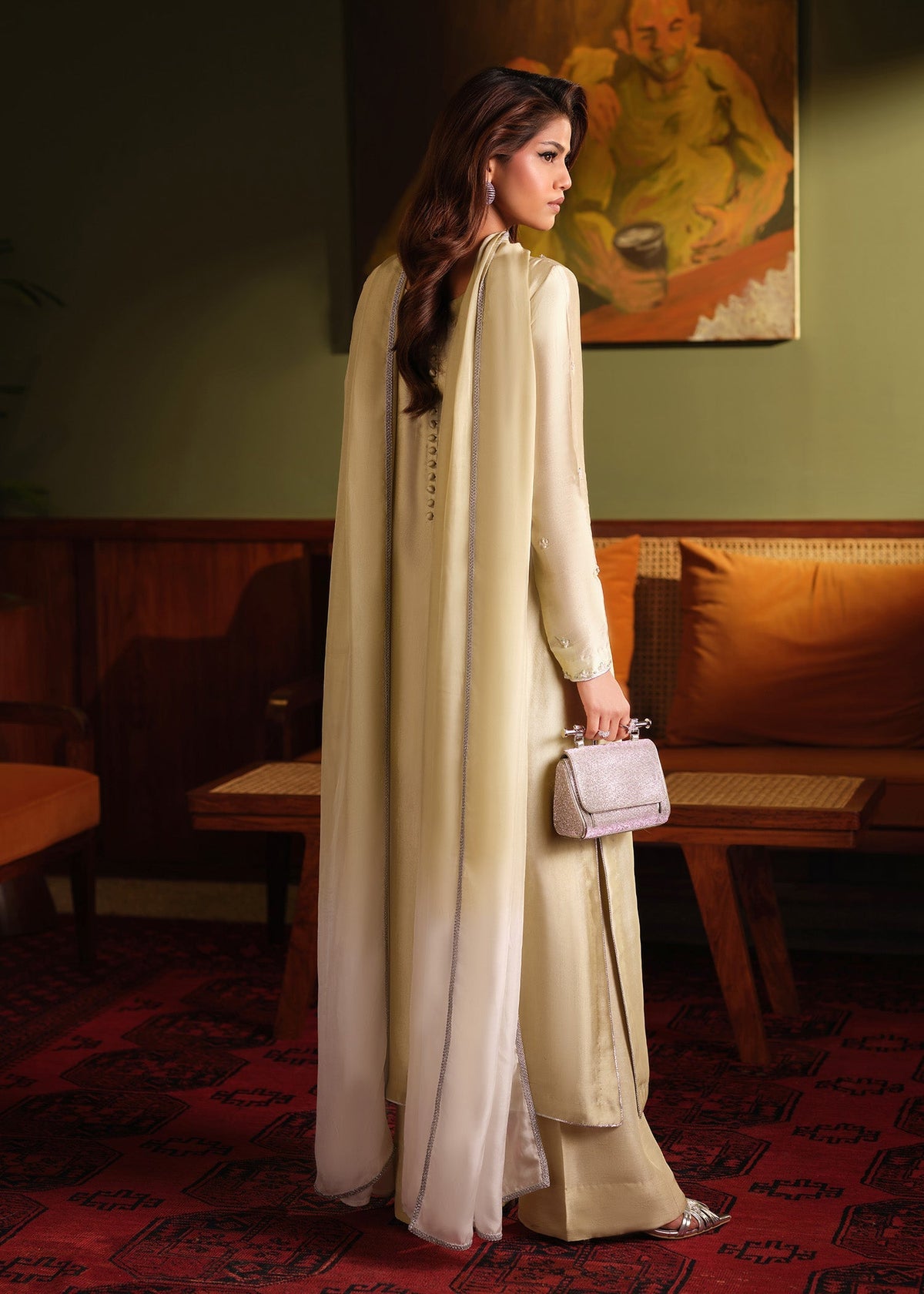 Mahum Asad | Private Hour | Pomelle - by Libayah - Registered Vendor of : Mahum Asad - 100% Original Designer Dress
