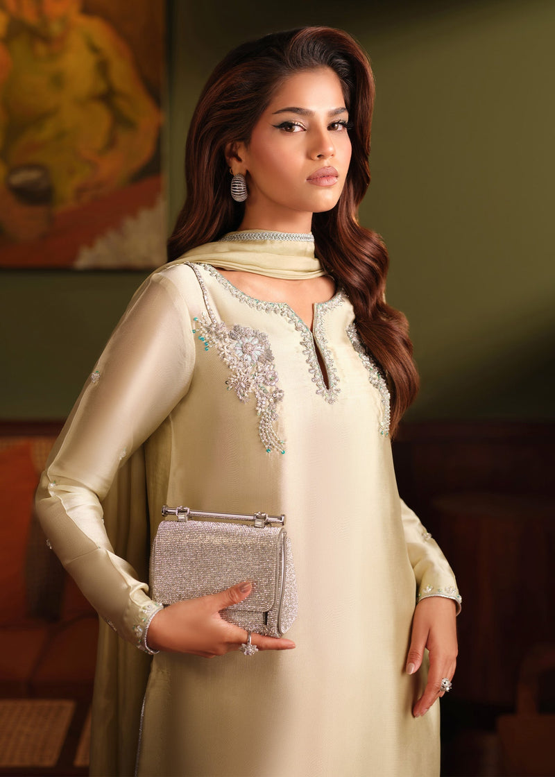 Mahum Asad | Private Hour | Pomelle - by Libayah - Registered Vendor of : Mahum Asad - 100% Original Designer Dress