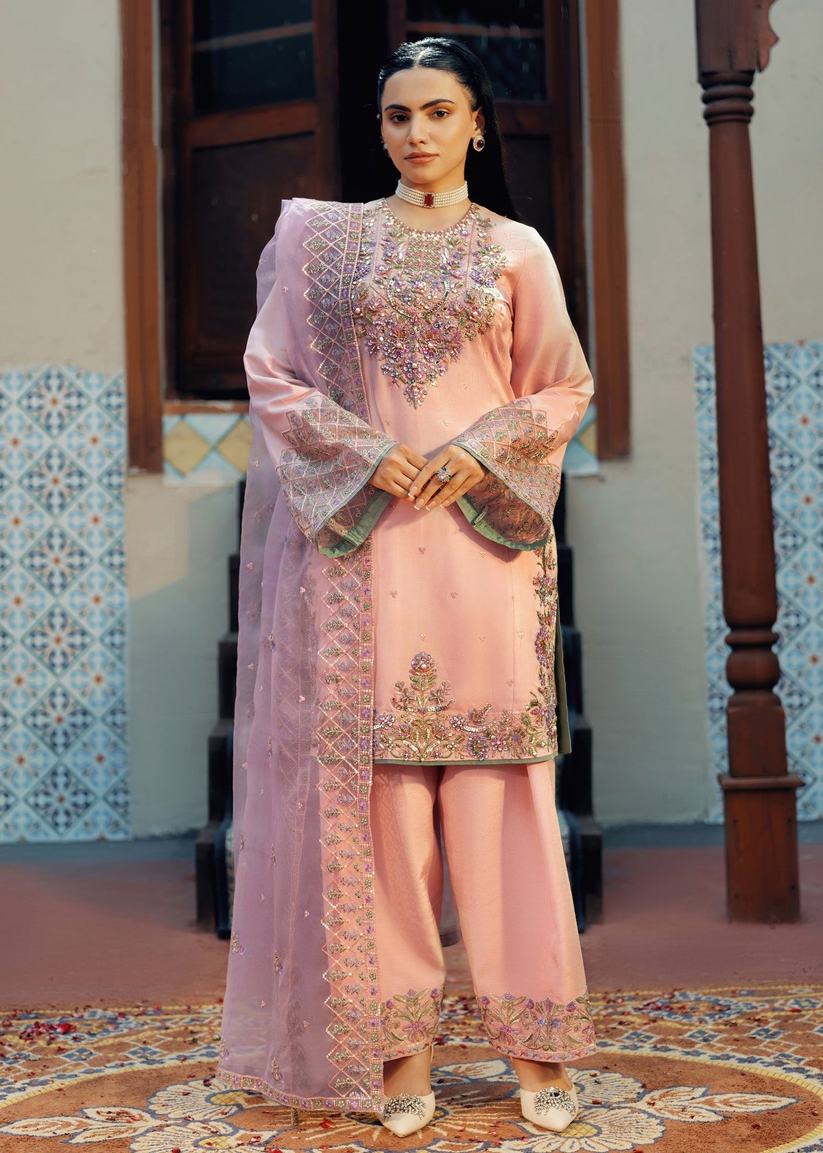 Jamnii | Noor e Nazakat | Noor-e-Khusboo by Jamnii - Designer Dress - Type: Ladies Clothes - Available at Libayah - 100% Original
