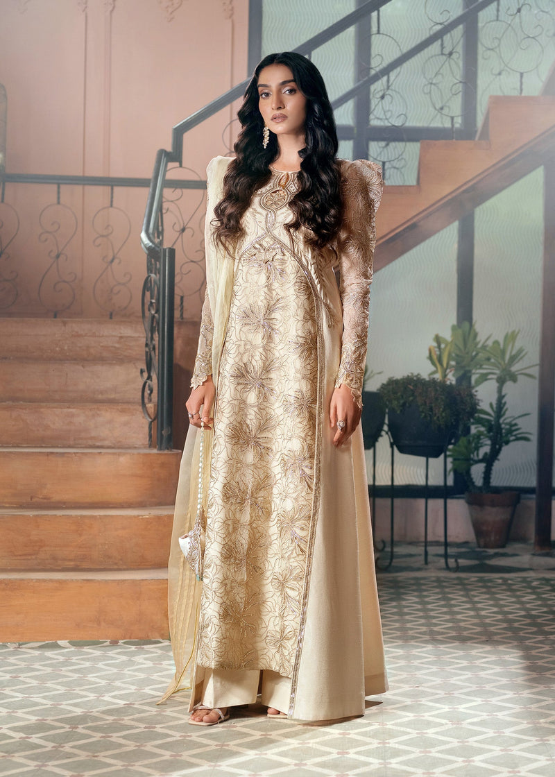 Jamnii | Delux Dream | Ivory Glow by Jamnii - Designer Dress - Type: Ladies Clothes - Available at Libayah - 100% Original