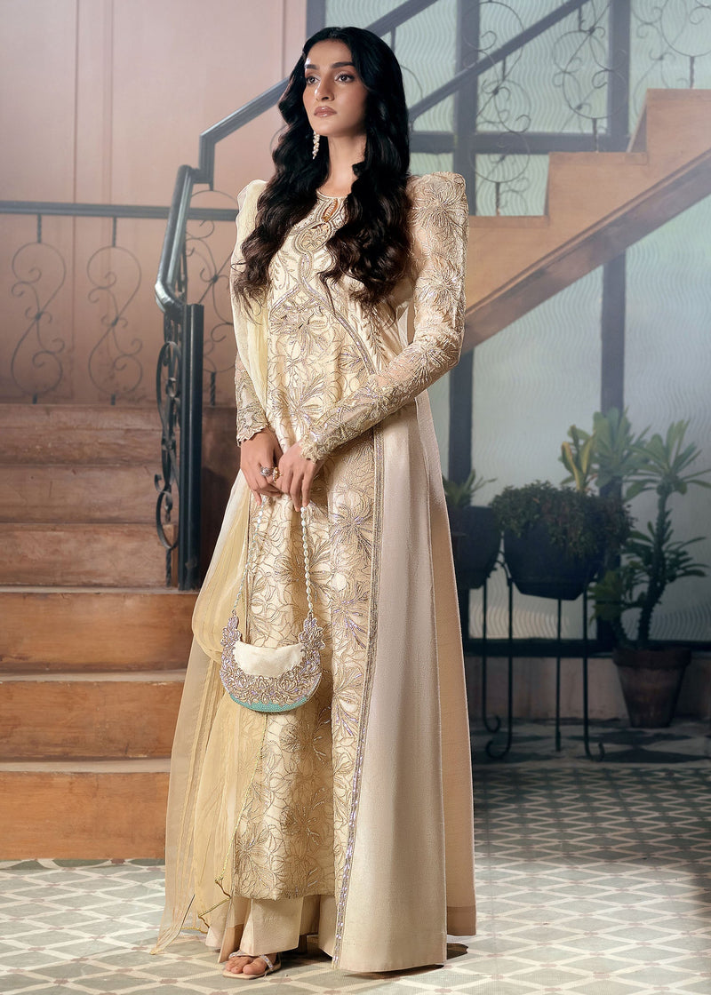 Jamnii | Delux Dream | Ivory Glow by Jamnii - Designer Dress - Type: Ladies Clothes - Available at Libayah - 100% Original