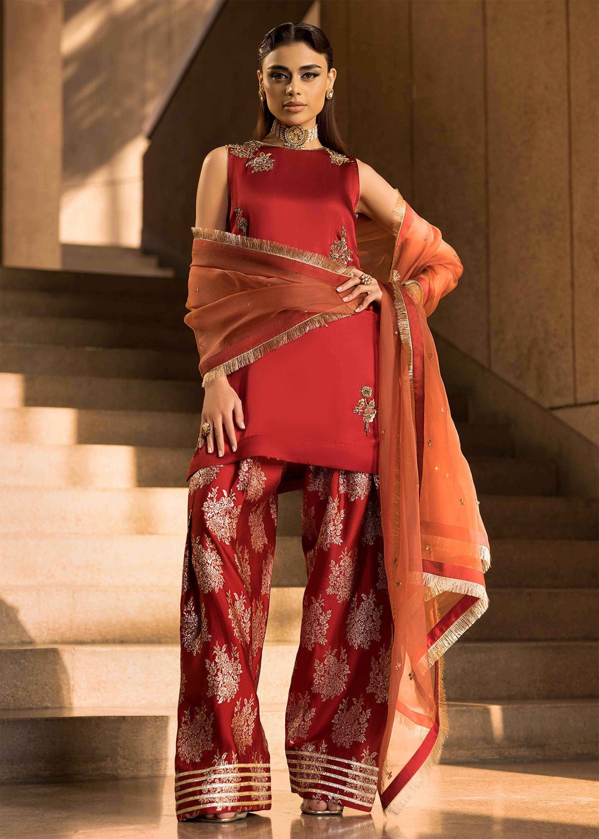 Mahum Asad | Dream a Little Dream of Me | Mimosa by Mahum Asad - Designer Dress - Type: Ladies Clothes - Available at Libayah - 100% Original