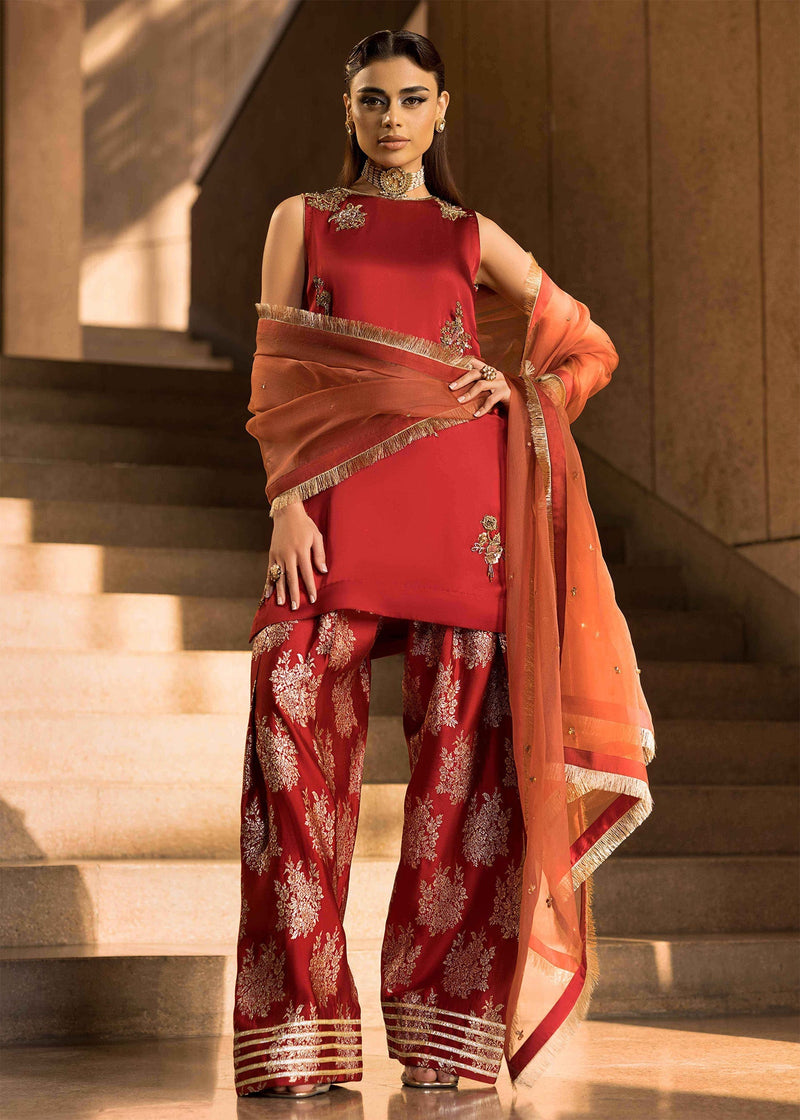 Mahum Asad | Dream a Little Dream of Me | Mimosa by Mahum Asad - Designer Dress - Type: Ladies Clothes - Available at Libayah - 100% Original