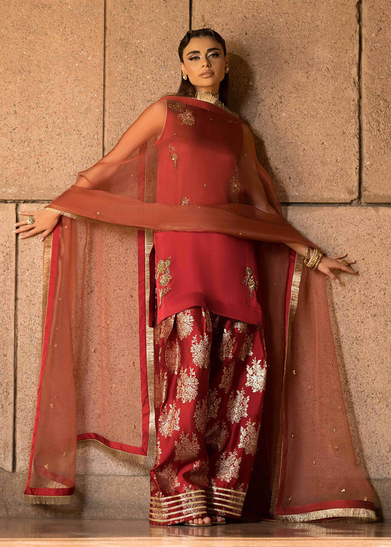 Mahum Asad | Dream a Little Dream of Me | Mimosa by Mahum Asad - Designer Dress - Type: Ladies Clothes - Available at Libayah - 100% Original