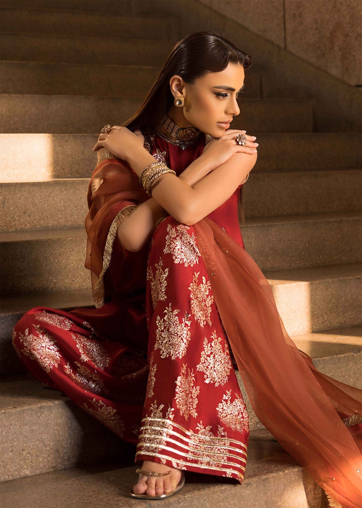 Mahum Asad | Dream a Little Dream of Me | Mimosa by Mahum Asad - Designer Dress - Type: Ladies Clothes - Available at Libayah - 100% Original