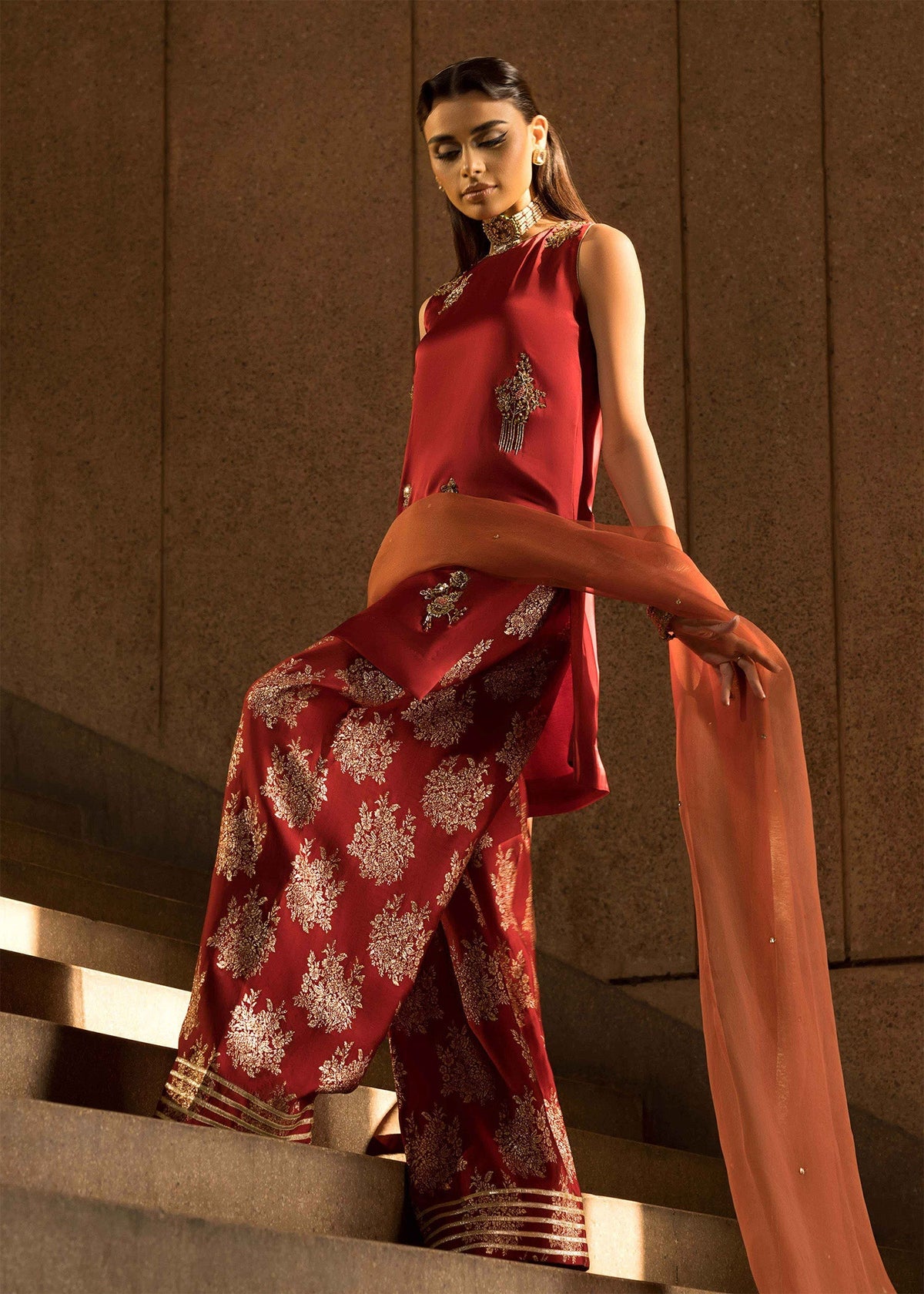 Mahum Asad | Dream a Little Dream of Me | Mimosa by Mahum Asad - Designer Dress - Type: Ladies Clothes - Available at Libayah - 100% Original