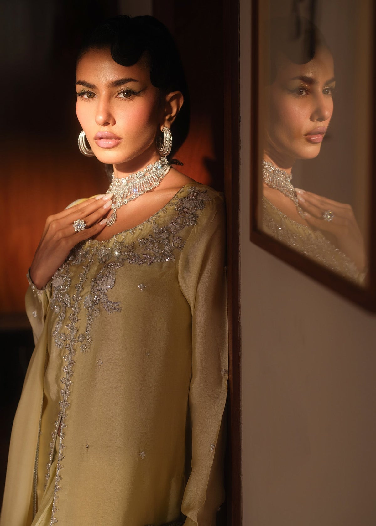Mahum Asad | Private Hour | Vanilla Essence - by Libayah - Registered Vendor of : Mahum Asad - 100% Original Designer Dress