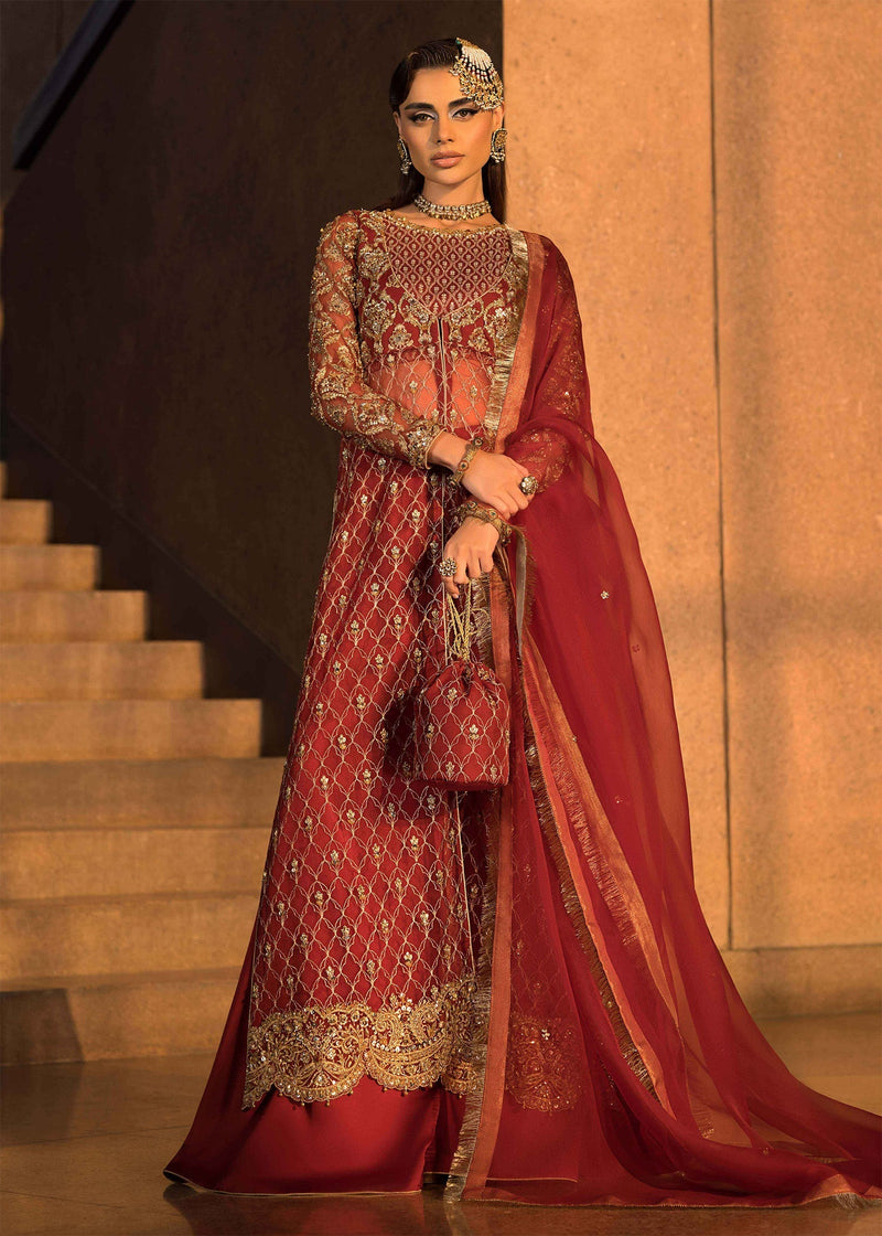 Mahum Asad | Dream a Little Dream of Me | Cherry by Mahum Asad - Designer Dress - Type: Ladies Clothes - Available at Libayah - 100% Original