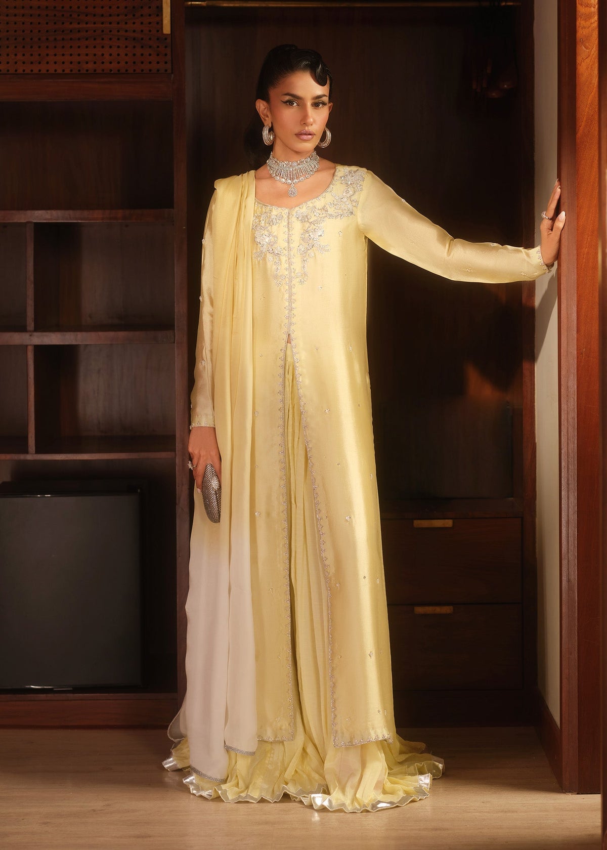 Mahum Asad | Private Hour | Vanilla Essence - by Libayah - Registered Vendor of : Mahum Asad - 100% Original Designer Dress