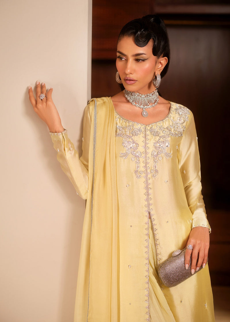 Mahum Asad | Private Hour | Vanilla Essence - by Libayah - Registered Vendor of : Mahum Asad - 100% Original Designer Dress