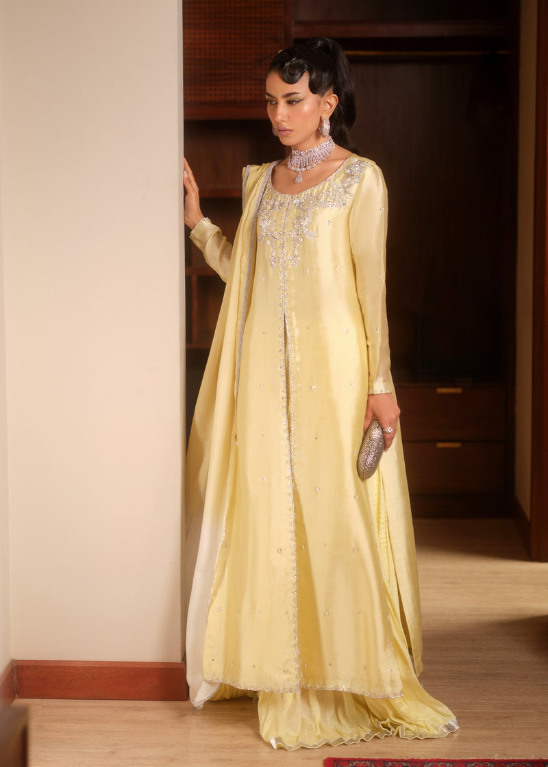 Mahum Asad | Private Hour | Vanilla Essence - by Libayah - Registered Vendor of : Mahum Asad - 100% Original Designer Dress