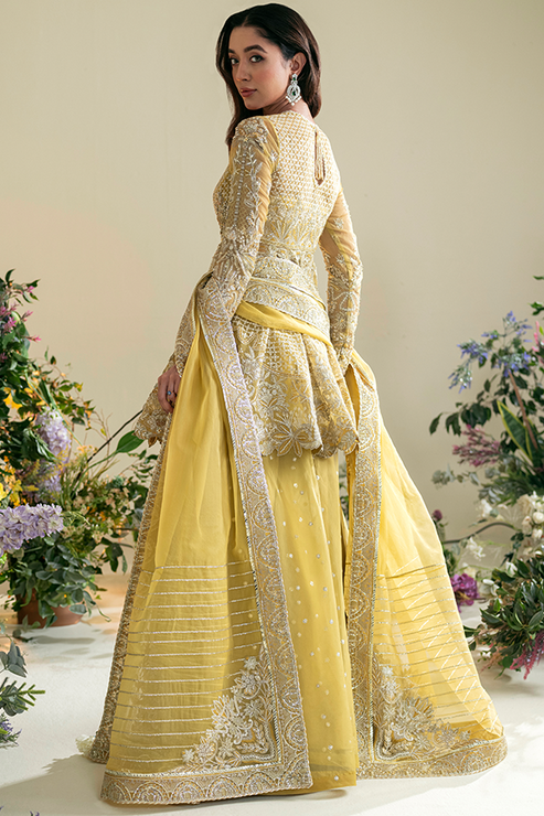 Nyra | Vasl Festive Edit 24 | Shams by Nyra - Designer Dress - Type: Ladies Clothes - Available at Libayah - 100% Original